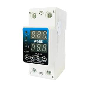 محافظ ولتاژ جریان تکفاز 63 آمپر PNS مدل PNJ1-VA-2P/63A
