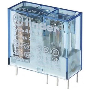 رله کتابی 12vDC دو کنتاکت 8 آمپر فیندر مدل 40.52.9.012.0000