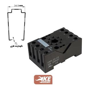 پایه رله دو کنتاکت مخصوص رله‌های سری HF10F-2Z هونگفا مدل 10FF-2Z-C3-H1