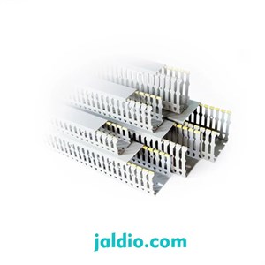 داکت شیاردار به‌همراه درب، عرض 100 ارتفاع 80 رعد مدل RWD100*80