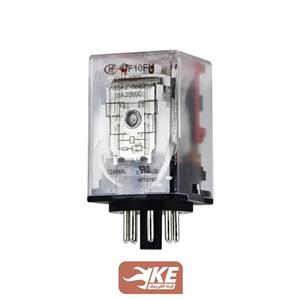 رله 24VAC دو کنتاکت 10 آمپر هونگفا HF10FH/024A-2ZDT