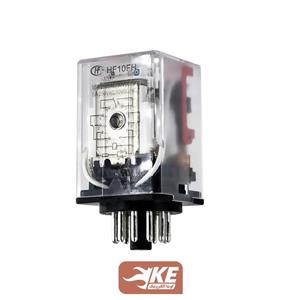 رله 12VAC سه کنتاکت 10 آمپر هونگفا HF10FH/012A-3ZDT