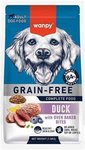 غذای خشک سگ ونپی با طعم گوشت اردک (وزن 12KG) Wanpy Grain Free Dry Food For Adult Dog_Duck