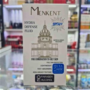 ضد آفتاب MENKENT برای پوست چرب و آکنه دار با SPF50 بی رنگ