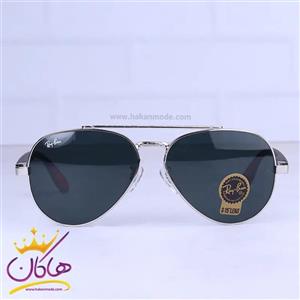 عینک آفتابی ری بن مردانه فلزی قهوه ای خلبانی RB 2402/2