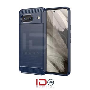 قاب فیبر کربن گوشی گوگل مدل GOOGLE PIXEL 8 برند rugged armor رنگ قرمز