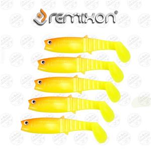 طعمه لور ماهی ژله ای رمیکسون کمر نارنجی ۱۰ سانتی بسته ۵ عددی REMIXON BUSTER SHADE
