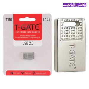 فلش USB2.0 ظرفیت 64G تی گیت/T-GATE مدل T110