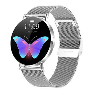 ساعت هوشمند 41 میلی‌متری تی سی اچ مدل LX1 Moon با بند فلزی