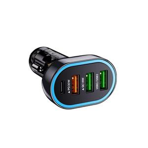 شارژر فندکی 63 وات 4 پورت تسکو مدل TCG 44
