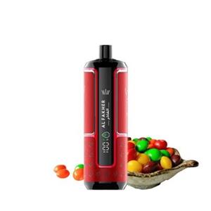 ویپ ۱۵ هزار پاف الفاخر با طمع ایمارتیز و پاستیلalfakher 15000puffs hubba