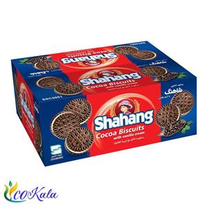 بیسکویت کرم کاکائویی طعم شکلات شاهنگ 5 کیلویی