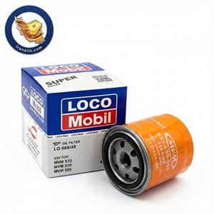 فیلتر روغن ام وی ام (MVM) لوکومبیل LOCO Mobil مدل LO666/48 | مناسب  X33 – 550 – 530 و تیگو ۵ (tiggo 5)