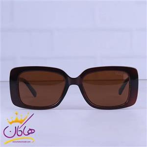 عینک آفتابی گوچی زنانه فریم مستطیل قهوه ای P338743/2