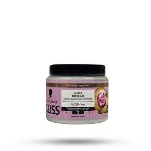 ماسک مو ۴ در ۱ گلیس GLISS مدل BRILLO حجم ۴۰۰میل(واردات قانونی ارسال از منطقه آزاد ارس)