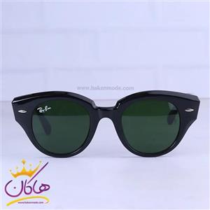 عینک آفتابی زنانه ری بن فریم ویفرر شیشه سبز RB 2192-F/1