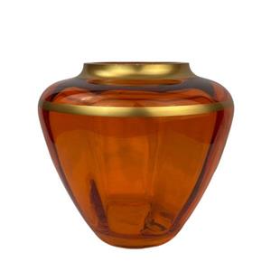گلدان دکوری مدل شیشه ای خمره ای کد 1220