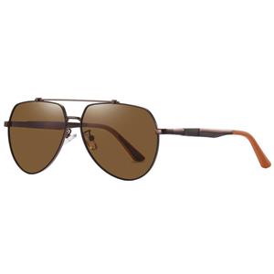 عینک آفتابی خلبانی مردانه آلبرت وگ مدل 6322C108P112 Polarized Avantgarde Visionary