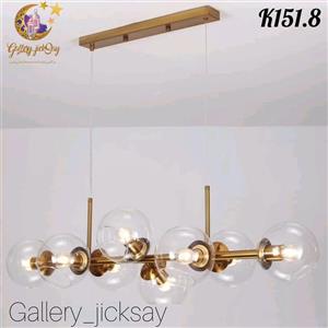 لوستر کانتری حبابی مدل K151 با حباب و اندازه دلخواه