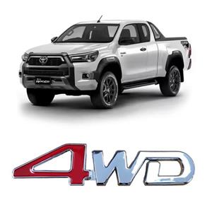آرم نوشته 4WD تویوتا هایلوکس