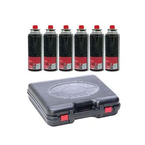 کپسول گاز مدل Pl-01 به همراه کیف حمل بسته 6 عددی