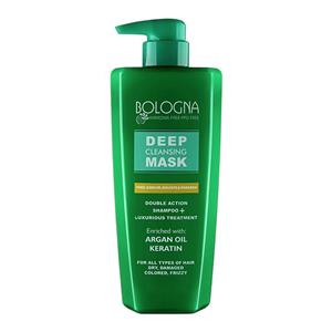 شامپو و ماسک مو بلونیا مدل Deep Cleansing Mask | حاوی آرگان و کراتین