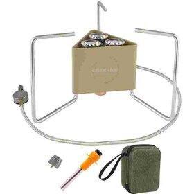 اجاق گاز کمپینگ تاشو گرین لاین مدل Green Lion Foldable Camping Stove