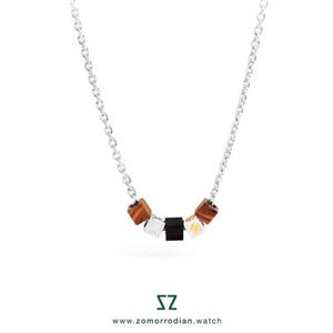 گردنبند نقره برازوی مدل G9PC122 گالری ساعت زمردیان 