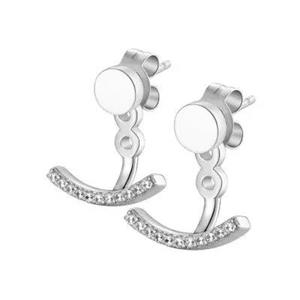 گوشواره نقره برازوی مدل G9MU22 گالری ساعت زمردیان 