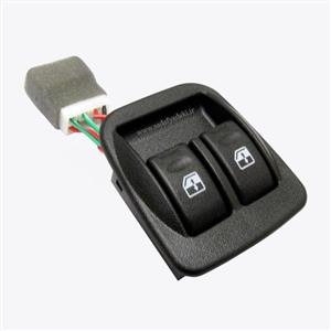 کلید شیشه بالابر پراید 131/132/X100 / وانت (دو پل) IPNC