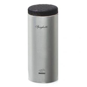 قوطی ماکارونی استیل مشکی درب فلزی بهازکالا کد 16012070