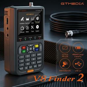 فایندر تصویری GTmedia V8 Finder 2 جی تی مدیا ورژن دو اصلی اورجینال فول کاور تخفیف ویژه مگاپیکسل (اصل) برند انحصاری