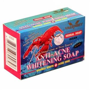 صابون میگو ولنسی  (ضدجوش ، روشن کننده پوست صورت) - Valensey Anti Acne & Whitening Soap 