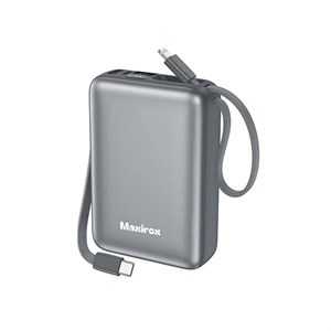 پاوربانک 22/5 وات مکسیروکس مدل mp116 ظرفیت 20000 میلی‌آمپرساعت