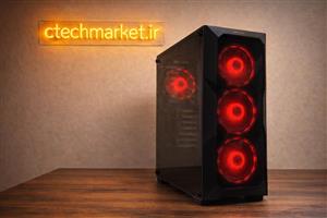 کیس RGBگیمینگ-طراحی-اداری-خانگی Core i5 با رم 16GB و گرافیک 8GB DDR5