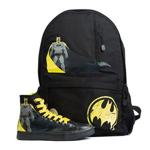 ست کوله و کفش آل استار ساق بلند مدل بتمن