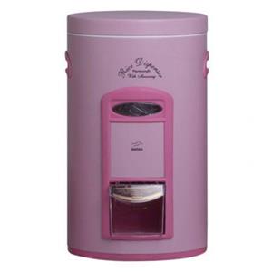 سطل برنج پیمانه دار صورتی سمباده ای درب فلزی بهازکالا کد 16001085