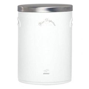 سطل برنج بدون پیمانه سفید درب استیل بهازکالا کد 16003061