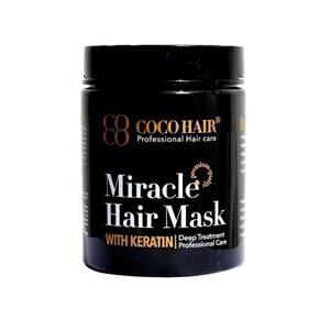 ماسک مو ترمیم کننده کوکوهیر مدل Miracle مناسب برای موهای خشک و آسیب دیده حجم 700 میلی لیتر