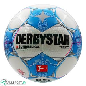توپ فوتسال دربی استار پرسی سفید ابی Derby Star Bundesliga Futsal Ball