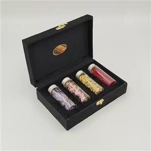 پک زعفران کادویی سوپرنگین 1.5 گرمی به همراه گل محمدی، هل و گلبرگ (کد 314)