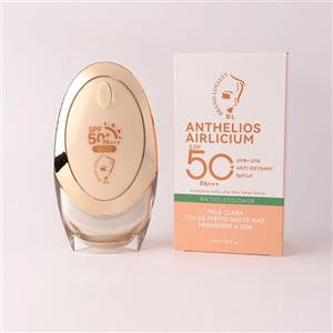 ضدآفتاب آنتلیوس ایرلیسیم برند لویالتی SPF 50  PA ضدچربی (Anti-Oleosidade) حجم 40 میل