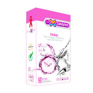 کاندوم تاخیری ایکس دریم Xdream Delay Condom بسته 12 عددی X Dream Delay Condom 12pcs