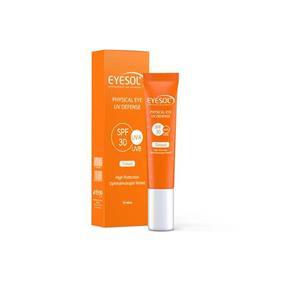 کرم ضد آفتاب رنگی دور چشم آیسول SPF30 مدل TEYE محافظ UVA ،UVB، مناسب انواع پوست حجم 15 میلی‌لیتر