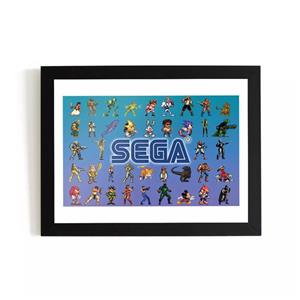تابلو قاب کاراکترهای سگا Sega Characters