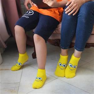 جوراب زنانه و دخترانه ی باب اسفنجی