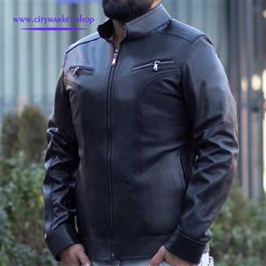 کاپشن چرم مردانه مدل B5094
