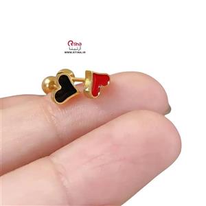 خرید پیرسینگ گوش دخترانه جدید طرح قلبی