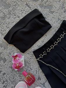 تاپ دکلته پشت بندی