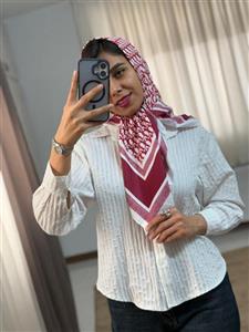 روسری طرح مارک دیور قواره ۱۰۰ ابریشم توییل